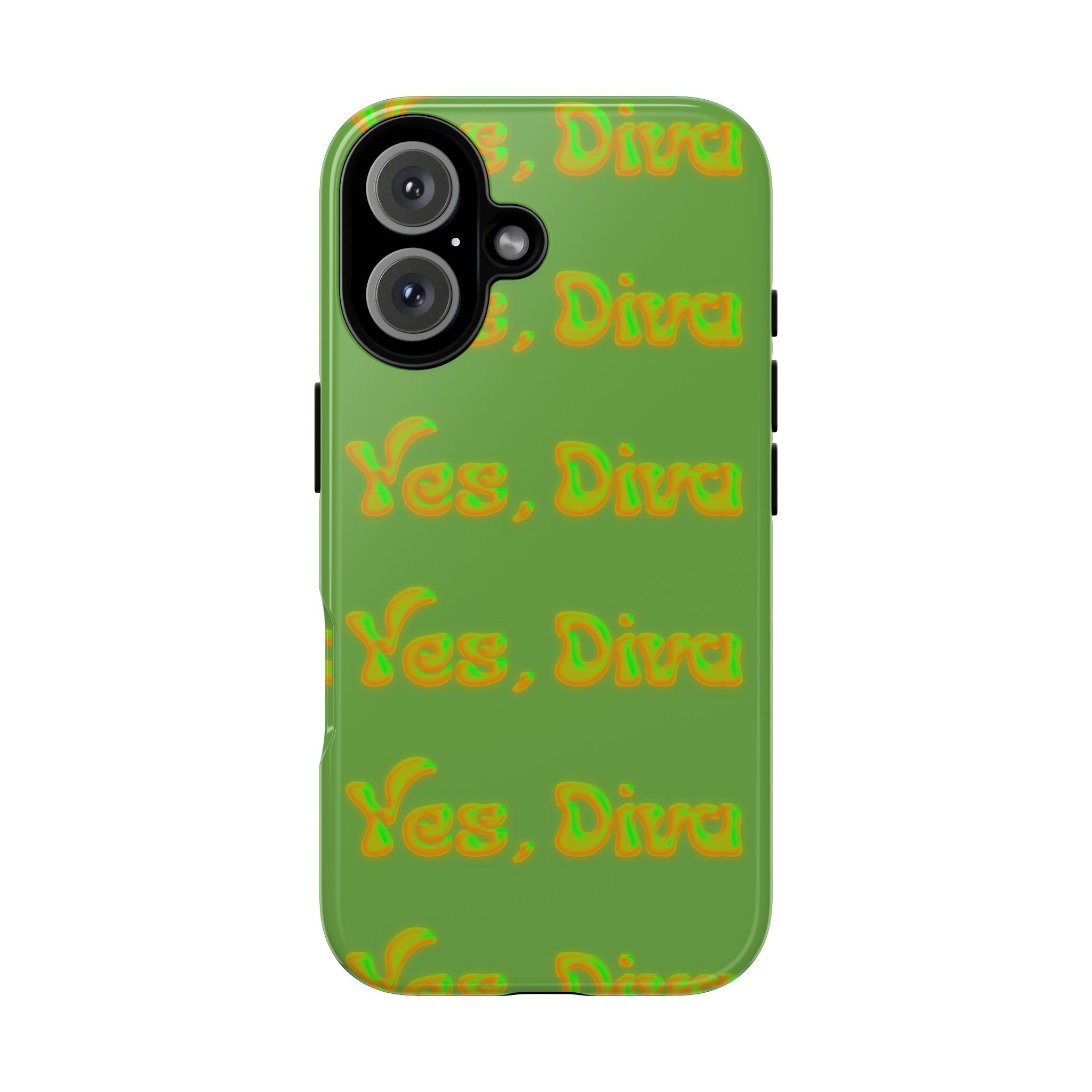 Bold 'Yes, Diva' Phone Case Phone Case – Bold Queer Streetwear Tech Accessory