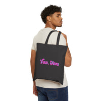 Chic Cotton Canvas Tote Bag Cotton Canvas Tote Bag – Queer Streetwear Eco Tote