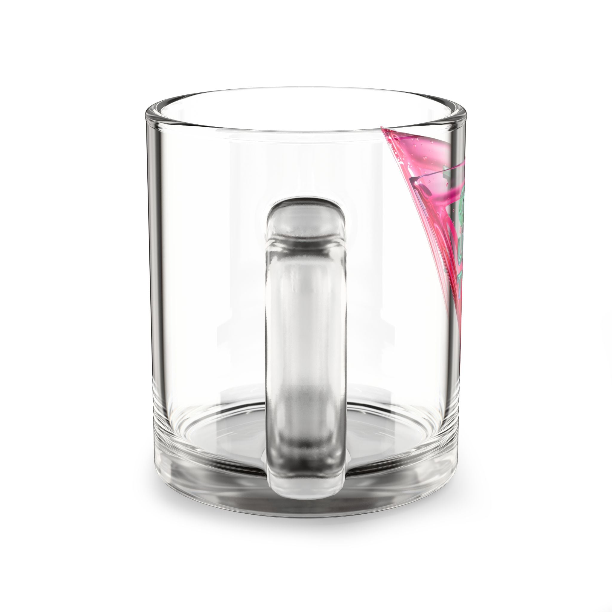Pink Glass Mug Glassware – Bold Queer Streetwear Drinkware