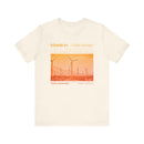 Unisex t-shirt with Club Riot graphic design – queer streetwear tee