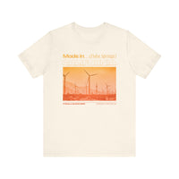 Unisex t-shirt with Club Riot graphic design – queer streetwear tee