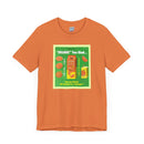 Retro Korean Orange Juice Tee Unisex T-Shirt – Bold Queer Streetwear Graphic Tee