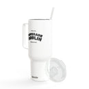 40oz Insulated Tumbler with Lid - Funny Beverage Goblin Design, Perfect for Gifts & Celebrations – Club Riot Queer Streetwear