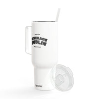 40oz Insulated Tumbler with Lid - Funny Beverage Goblin Design, Perfect for Gifts & Celebrations – Club Riot Queer Streetwear