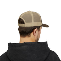 "Flaming Homosexual" Pride Embroidered Trucker Cap Snapback Trucker Cap – Embroidered Queer Streetwear Hat