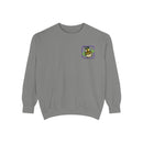Banana Milk Embroidered Crewneck — Soft, Sweet, and Slightly Unhinged – Club Riot Queer Streetwear