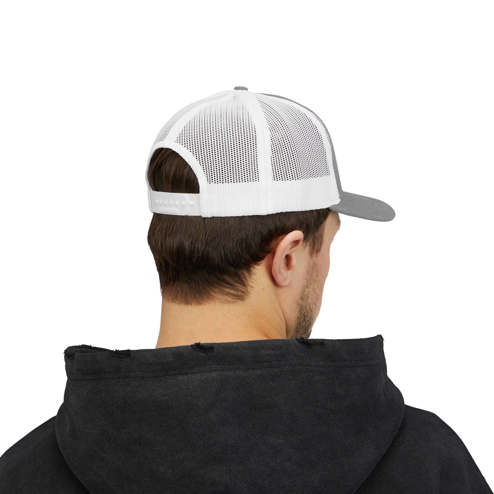 "Flaming Homosexual" Pride Embroidered Trucker Cap Snapback Trucker Cap – Embroidered Queer Streetwear Hat