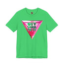 Get Used To It Graphic Tee – Trendy Unisex Shirt, Casualwear, Statement Top, Gift for Friends, Everyday Fashion Unisex T-Shirt – Bold Queer Streetwear Graphic Tee