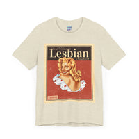 "She's having Lesbian Thoughts" Retro Pride Unisex Tee Unisex T-Shirt – Bold Queer Streetwear Graphic Tee