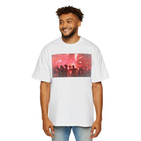 Men's Heavy Oversized Tee, Trendy Streetwear Shirt, Cool Graphic Top, Casual Men’s Apparel, Lightweight Summer Tee, Perfect for Concerts Unisex T-Shirt – Bold Queer Streetwear Graphic Tee