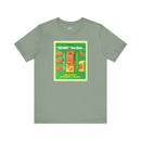 Retro Korean Orange Juice Tee Unisex T-Shirt – Bold Queer Streetwear Graphic Tee