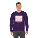 Graphic Sweatshirt Love Who You Want Dark Humor Marriage Equality Quote Crewneck Sweatshirt – Queer Streetwear Cozy Essential