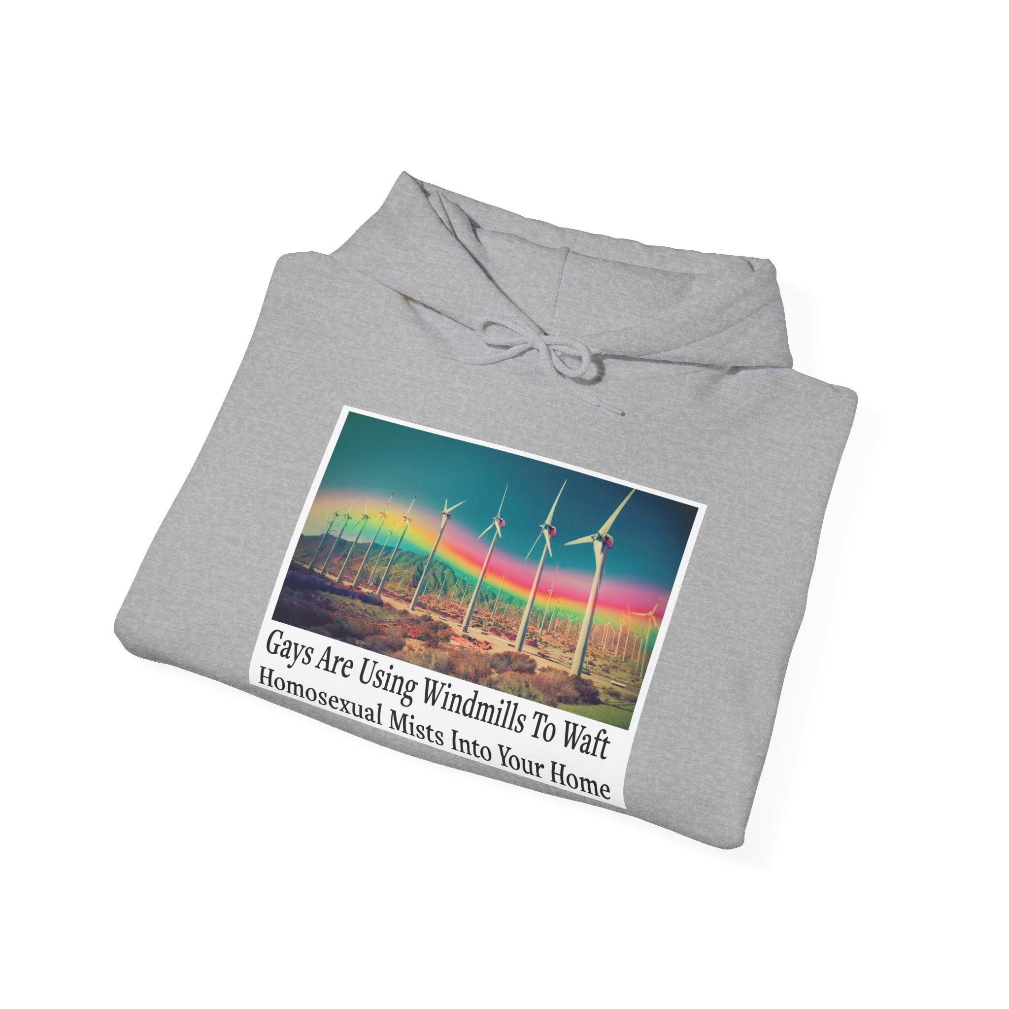 Unisex Heavy Blend™ Hooded Sweatshirt Crewneck Sweatshirt – Queer Streetwear Cozy Essential