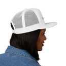 5 Panel Trucker Cap (Embroidery) Snapback Trucker Cap – Embroidered Queer Streetwear Hat