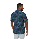 Tropical Men's Hawaiian Camp Shirt - Perfect for Summer Vibes and Beach Getaways – Club Riot Queer Streetwear