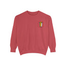 Chamoy Dreams Embroidered Sweatshirt – Spicy, Sweet, and Soft AF Crewneck Sweatshirt – Queer Streetwear Cozy Essential