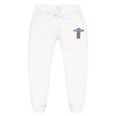 Unisex Fleece Sweatpants (Embroidery) with Club Riot queer streetwear design