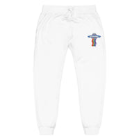 Unisex Fleece Sweatpants (Embroidery) with Club Riot queer streetwear design
