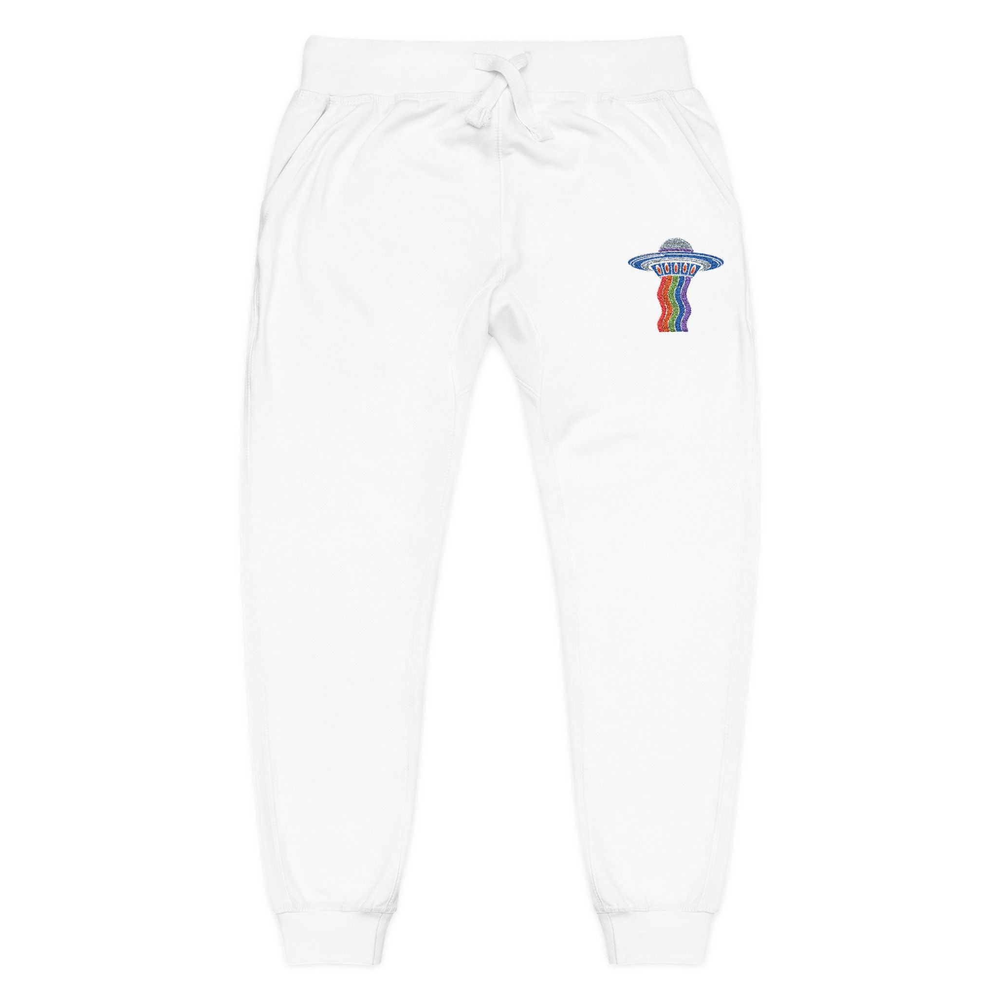 Unisex Fleece Sweatpants (Embroidery) – Club Riot Queer Streetwear