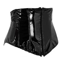 Sexy Short PU Leather Waist Clip Corset for Women – Club Riot Queer Streetwear