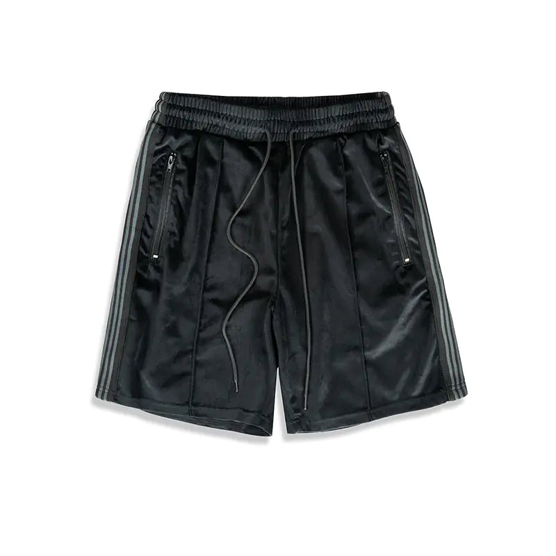 Couple's Suede Sports Webbing Shorts for Spring/Summer – Club Riot Queer Streetwear