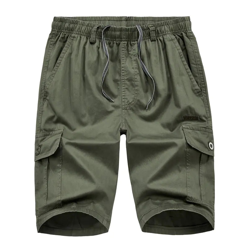 Plus Size Multi-pocket Elastic Casual Shorts – Club Riot Queer Streetwear