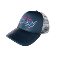 "Flaming Homosexual" Pride Embroidered Trucker Cap Snapback Trucker Cap – Embroidered Queer Streetwear Hat
