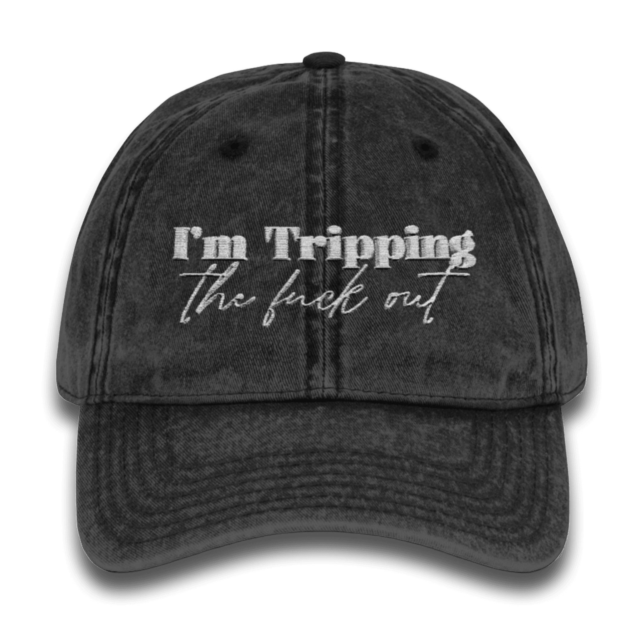 Embroidered Vintage Dad Hat Snapback Trucker Cap – Embroidered Queer Streetwear Hat
