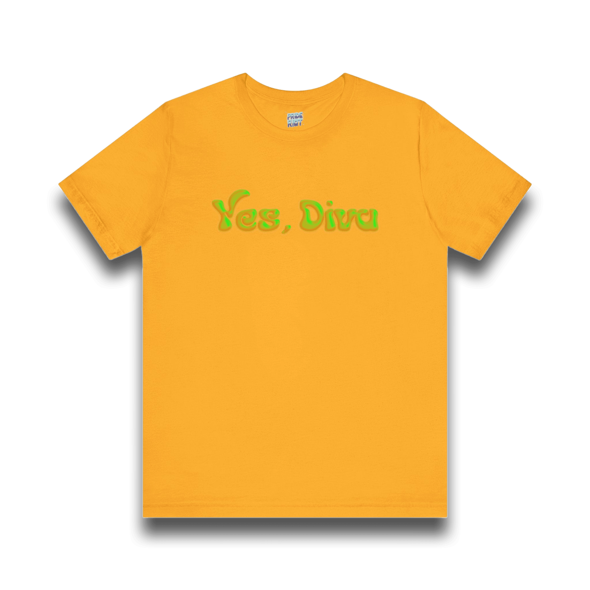 "Yes, Diva" Garment Unisex T-Shirt – Bold Queer Streetwear Graphic Tee