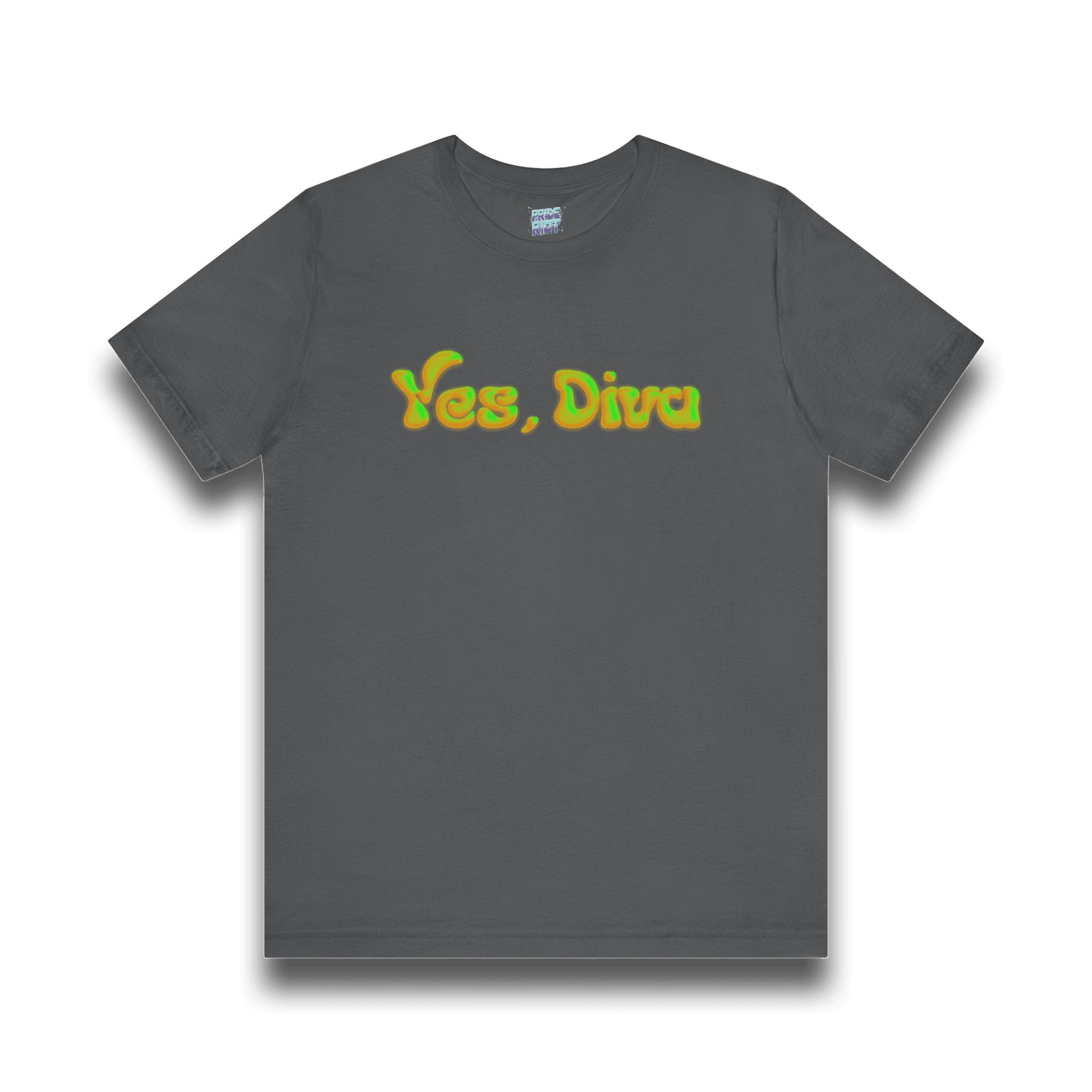 "Yes, Diva" Garment Unisex T-Shirt – Bold Queer Streetwear Graphic Tee