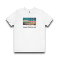 Unisex t-shirt with Club Riot graphic design – queer streetwear tee