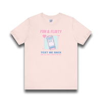 Unisex t-shirt with Club Riot graphic design – queer streetwear tee