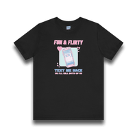 "Text me back" Humorous Relationship Texting Tee Unisex T-Shirt – Bold Queer Streetwear Graphic Tee