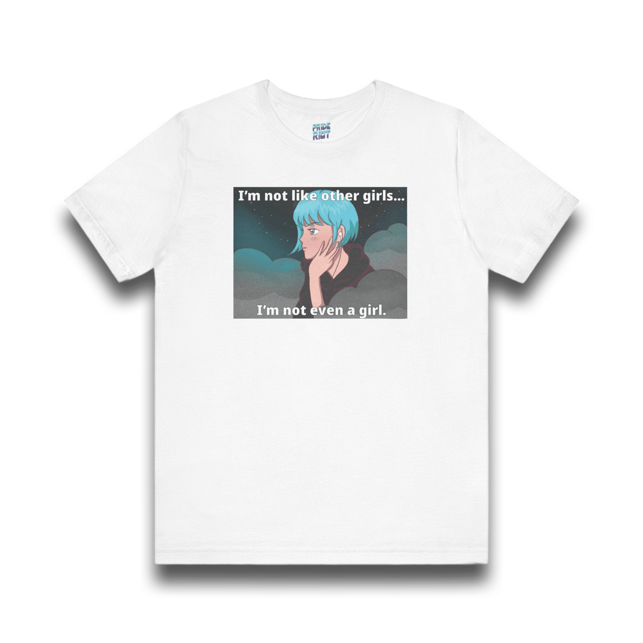 "I'm Not Like Other Girls" Unisex Short Sleeve Graphic T Unisex T-Shirt – Bold Queer Streetwear Graphic Tee
