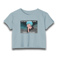 "I’m Not Like Other Girls" Women’s Festival Crop Graphic Top – Club Riot Queer Streetwear