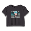 "I’m Not Like Other Girls" Women’s Festival Crop Graphic Top – Club Riot Queer Streetwear