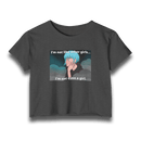 "I’m Not Like Other Girls" Women’s Festival Crop Graphic Top – Club Riot Queer Streetwear