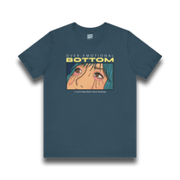 "Overemotional Bottom" Graphic T Unisex T-Shirt – Bold Queer Streetwear Graphic Tee