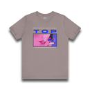 Unisex t-shirt with Club Riot graphic design – queer streetwear tee