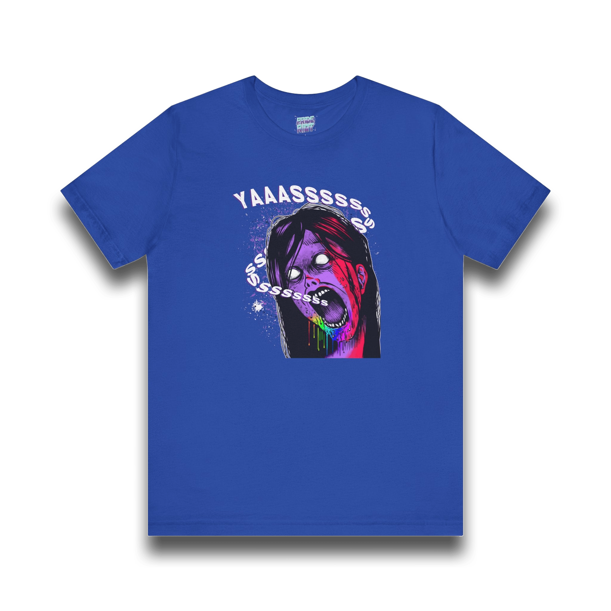 YAAASSSS Zombie Ally Graphic Unisex Tee Unisex T-Shirt – Bold Queer Streetwear Graphic Tee