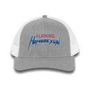 "Flaming Homosexual" Pride Embroidered Trucker Cap Snapback Trucker Cap – Embroidered Queer Streetwear Hat