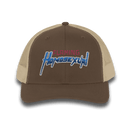 "Flaming Homosexual" Pride Embroidered Trucker Cap Snapback Trucker Cap – Embroidered Queer Streetwear Hat