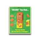 Metal Art Sign - Retro Korean Orange Juice Advertisement with Dark Humor – Club Riot Queer Streetwear