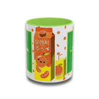 Colorful Orange Glassware – Bold Queer Streetwear Drinkware