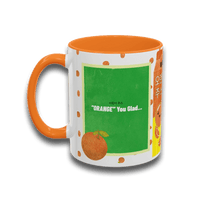 Colorful Orange Glassware – Bold Queer Streetwear Drinkware
