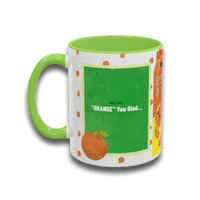 Colorful Orange Glassware – Bold Queer Streetwear Drinkware