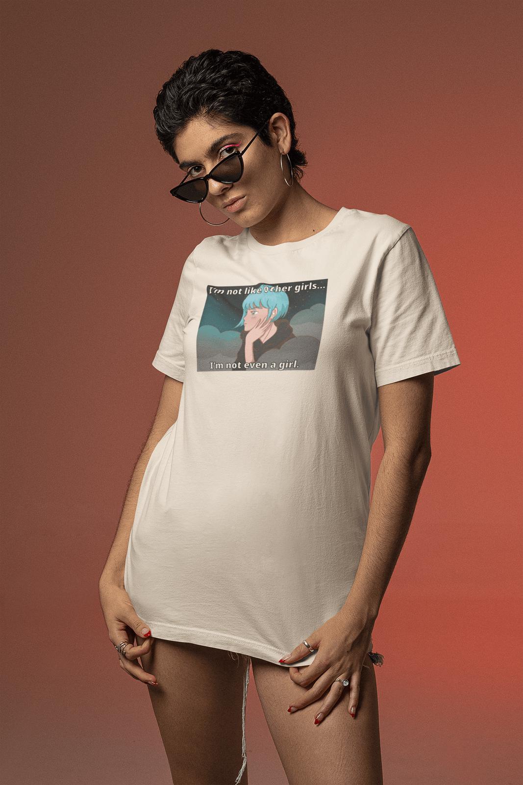 "I'm Not Like Other Girls" Unisex Short Sleeve Graphic T Unisex T-Shirt – Bold Queer Streetwear Graphic Tee