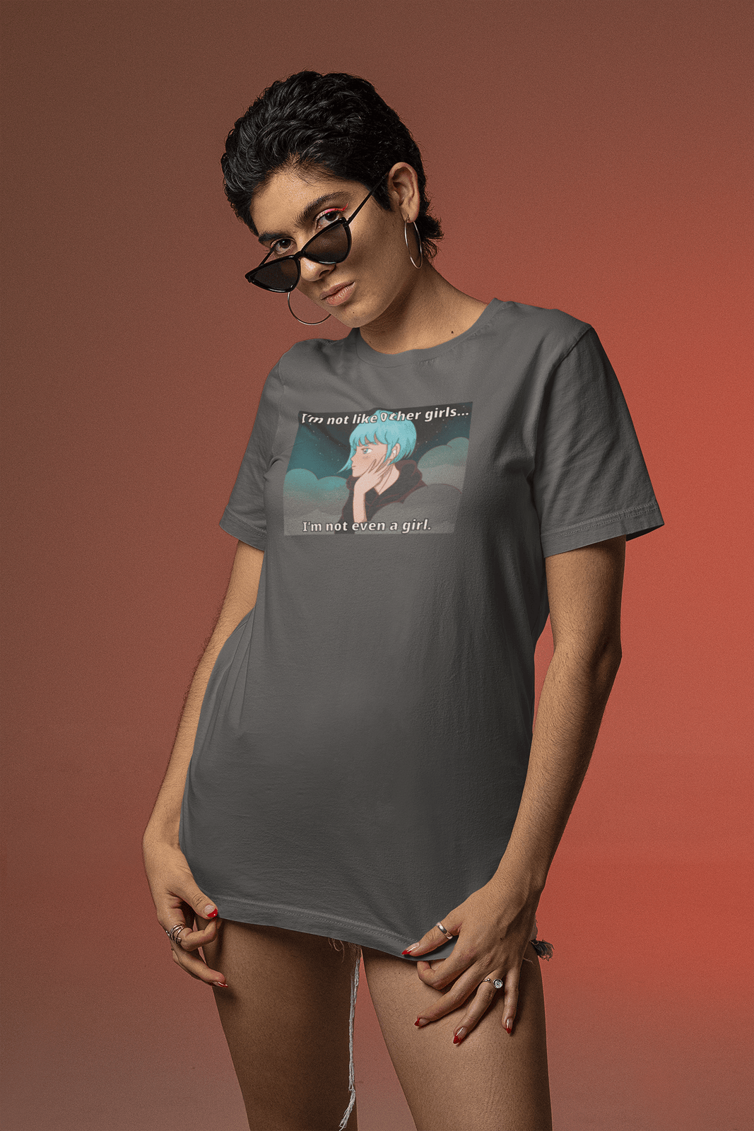 "I'm Not Like Other Girls" Unisex Short Sleeve Graphic T Unisex T-Shirt – Bold Queer Streetwear Graphic Tee