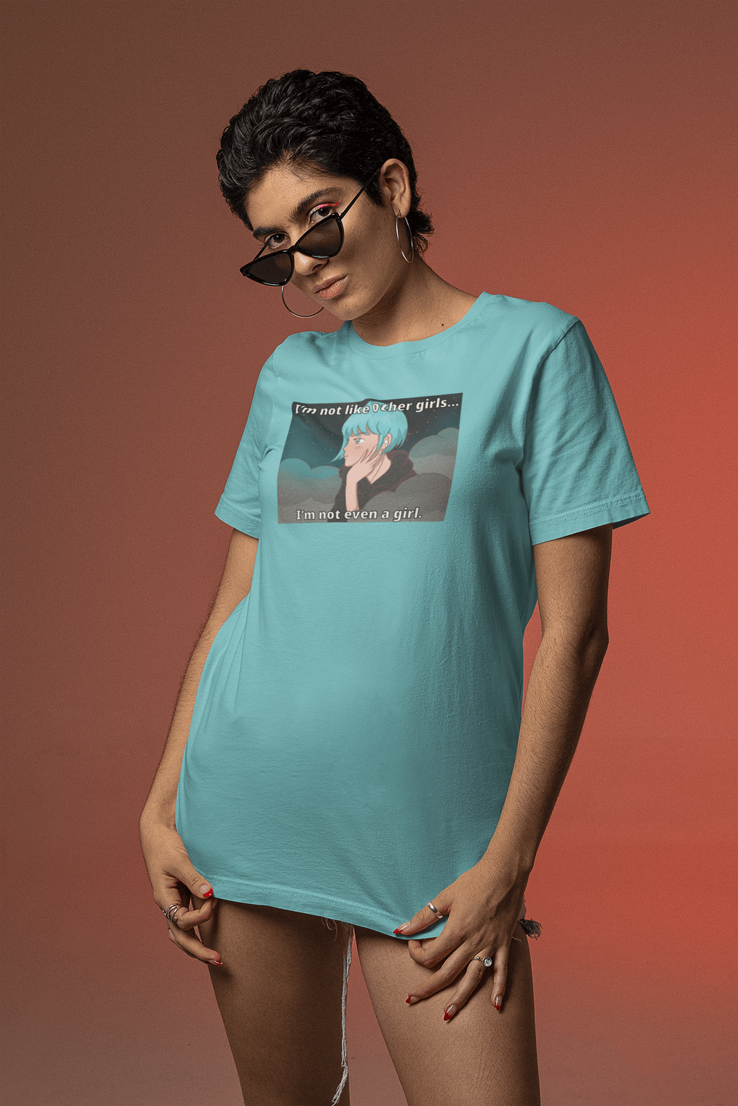 "I'm Not Like Other Girls" Unisex Short Sleeve Graphic T Unisex T-Shirt – Bold Queer Streetwear Graphic Tee
